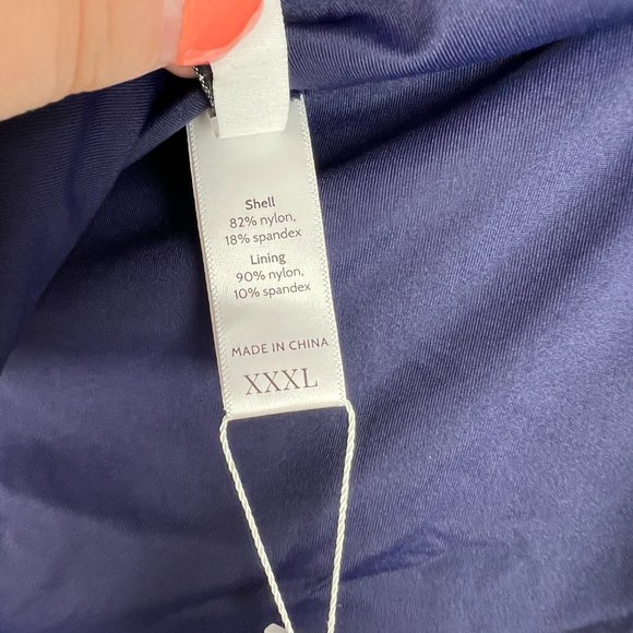 NWT Andie Swim The Banded Cheeky Bottom Bikini Bottoms Flat Navy Size XXXL NEW - Picture 8 of 11